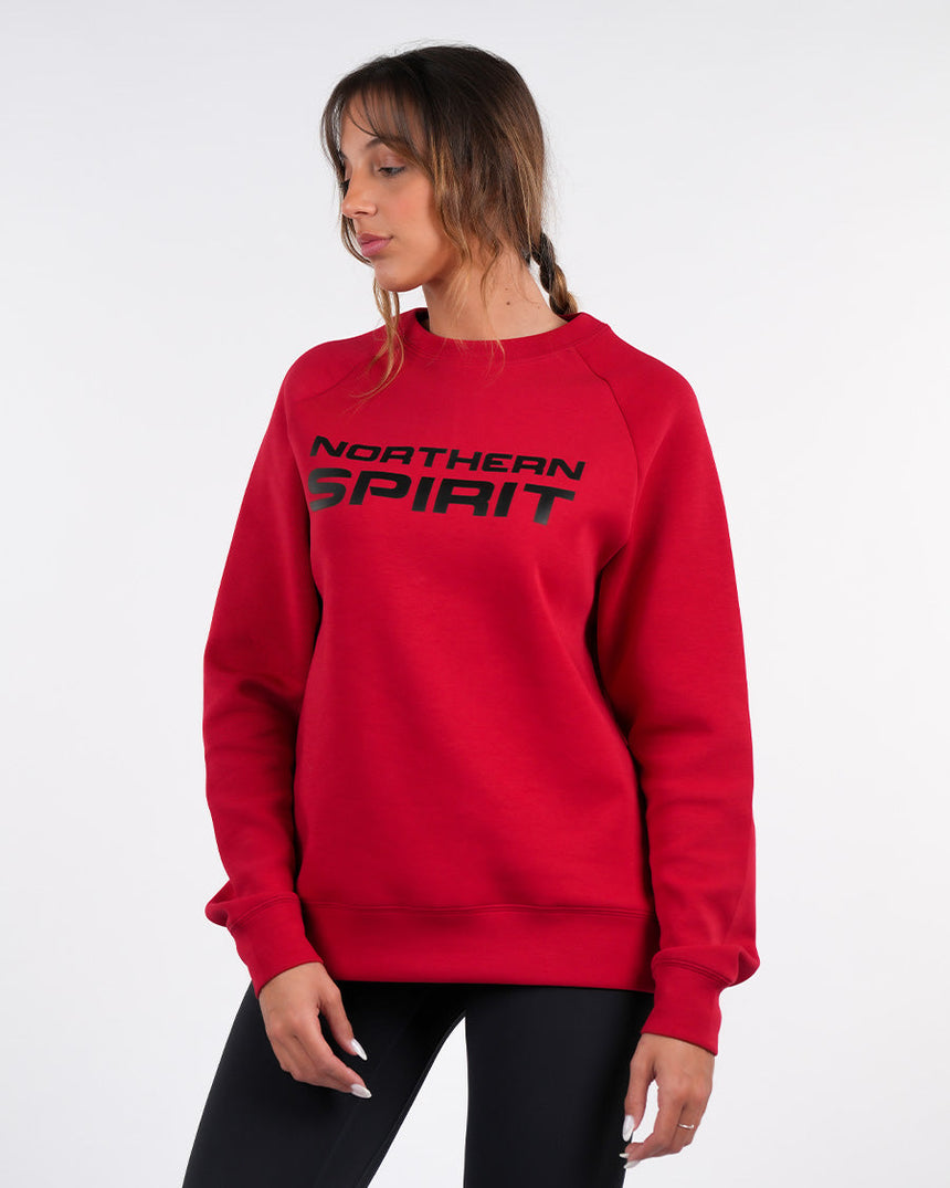 Unisex NS Oversized Sweatshirt - Red
