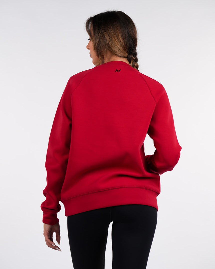 Unisex NS Oversized Sweatshirt - Red