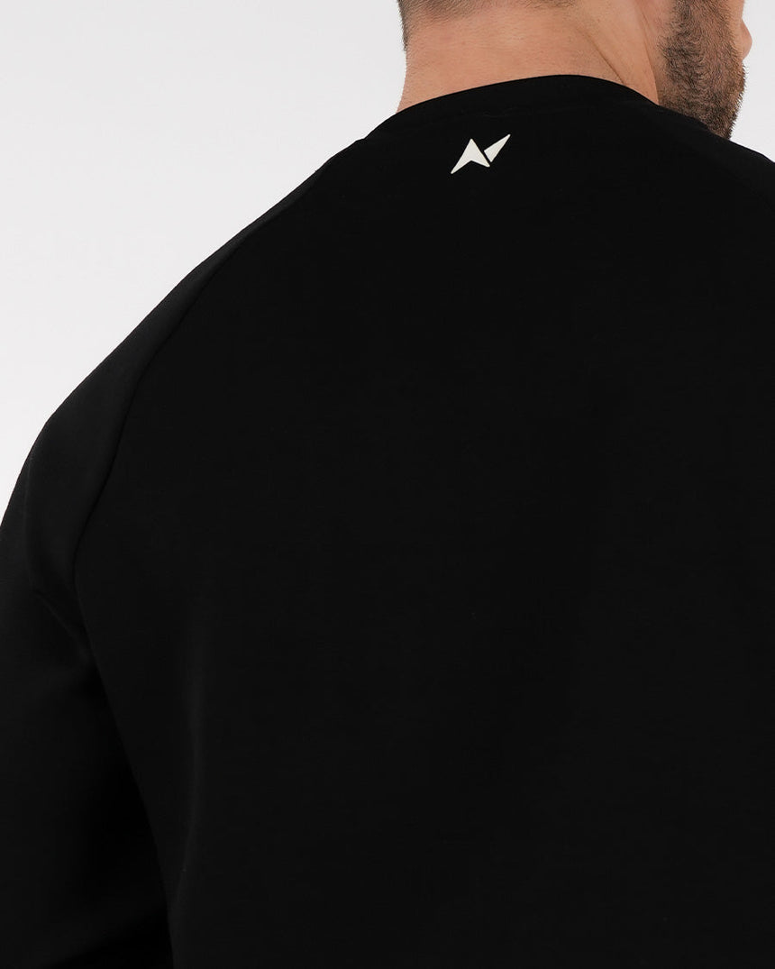 Unisex NS Oversized Sweatshirt - Black