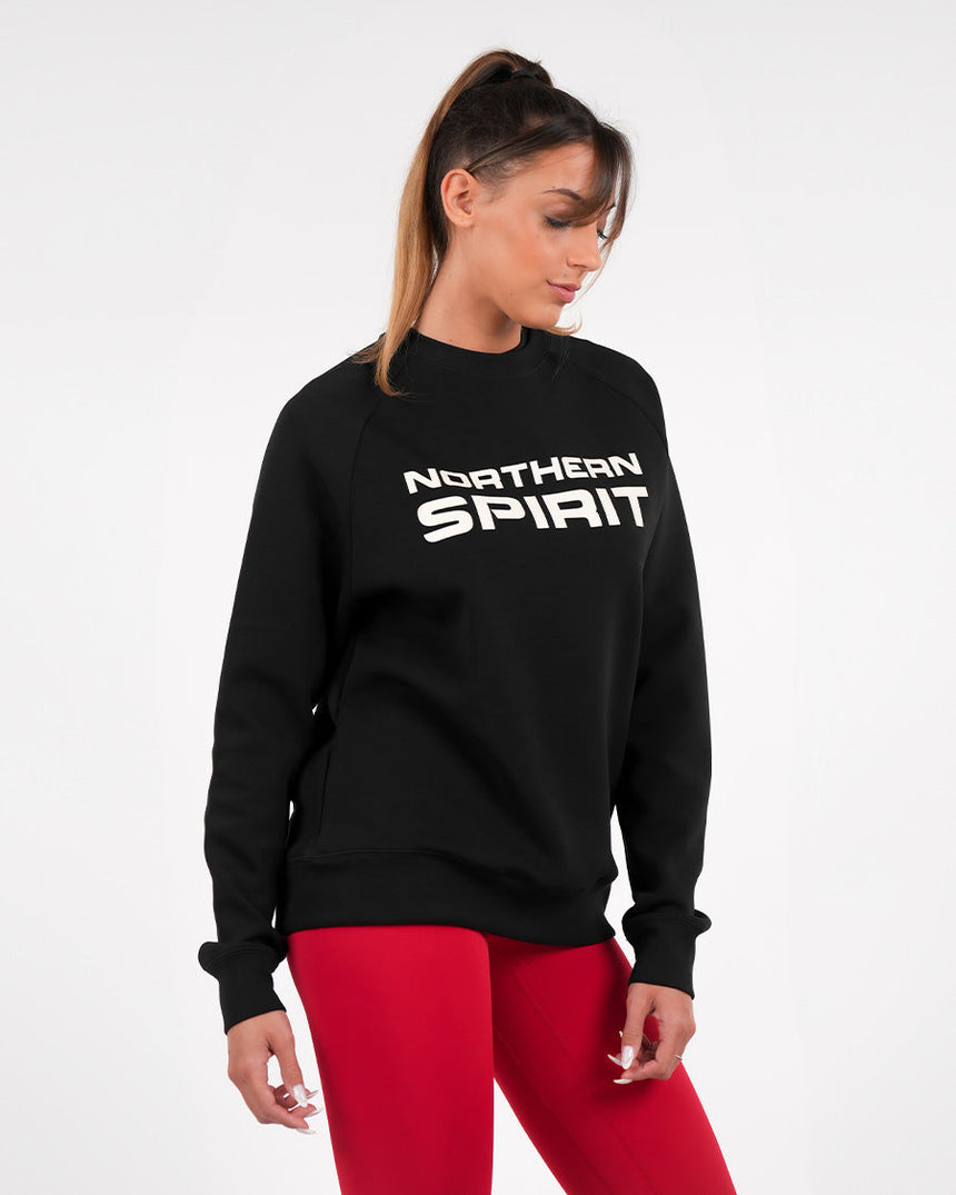 Unisex NS Oversized Sweatshirt - Black