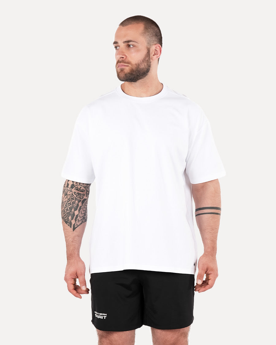 Unisex Basic Oversized T-shirt - White