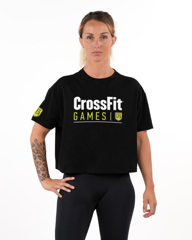 CrossFit® Games 2024 Baggy Top - Women oversized crop top Collector