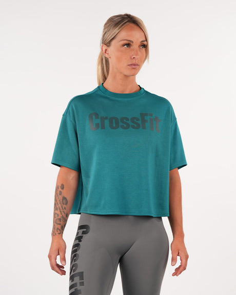 Partner Matching set - oversized T-shirts Emerald