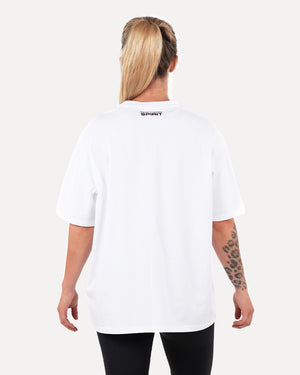 Unisex Basic Oversized T-shirt - White