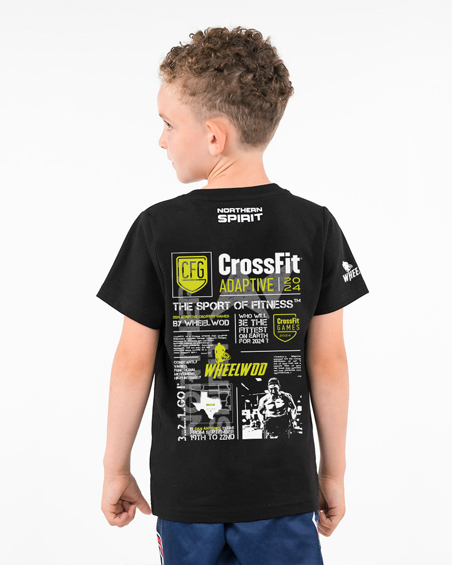 CrossFit® Games 2024 Adaptive Balder Kids -  Patchwork Collector regular t-shirt