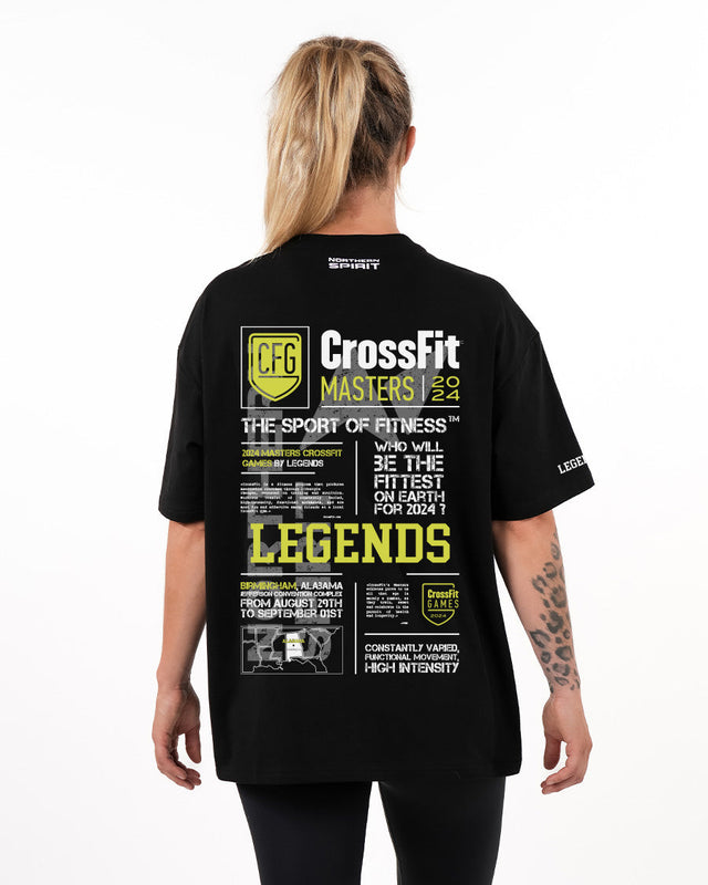 CrossFit® Games 2024 Masters Smurf  - Unisex oversized T-shirt Patchwork Collector