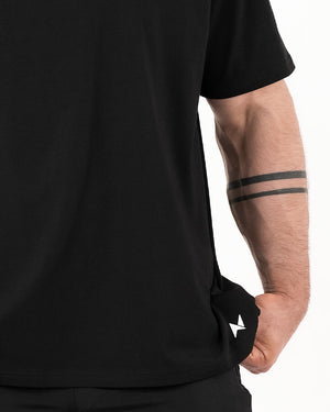 Unisex Basic Oversized T-shirt - Black