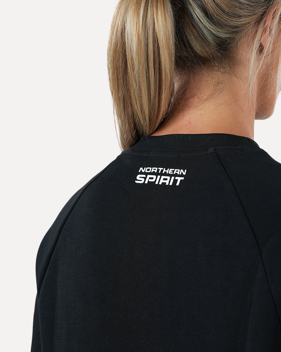 Unisex Basic Oversized Sweatshirt - Black