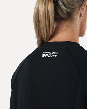 Unisex Basic Oversized Sweatshirt - Black