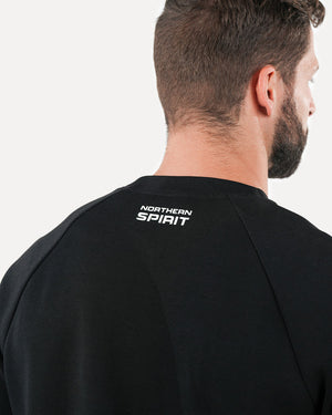 Unisex Basic Oversized Sweatshirt - Black