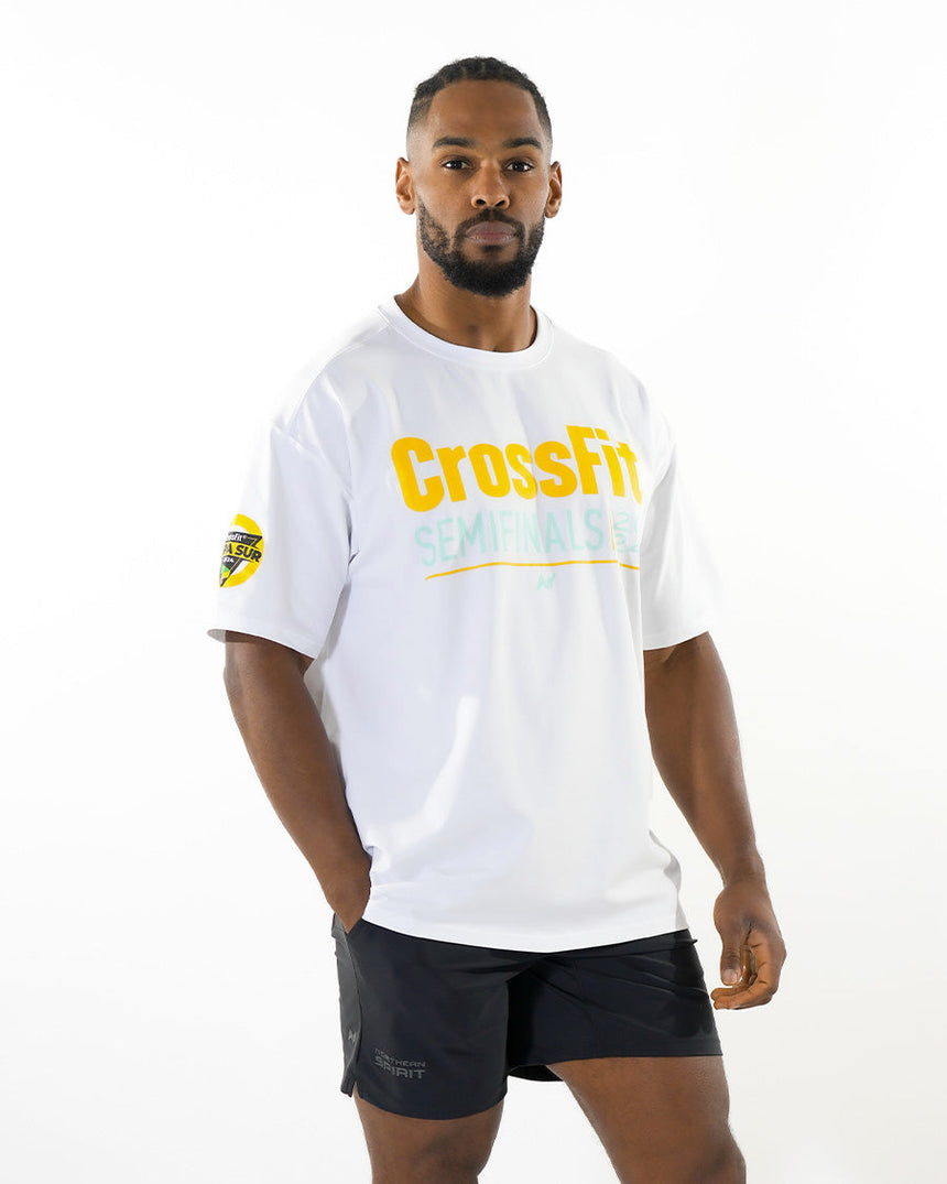 CrossFit® Smurf Map Collector - COPA SUR Unisex overSized T-shirt