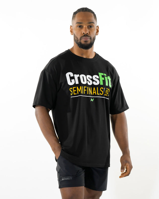 CrossFit® Smurf Patchwork - COPA SUR Unisex overSized T-shirt