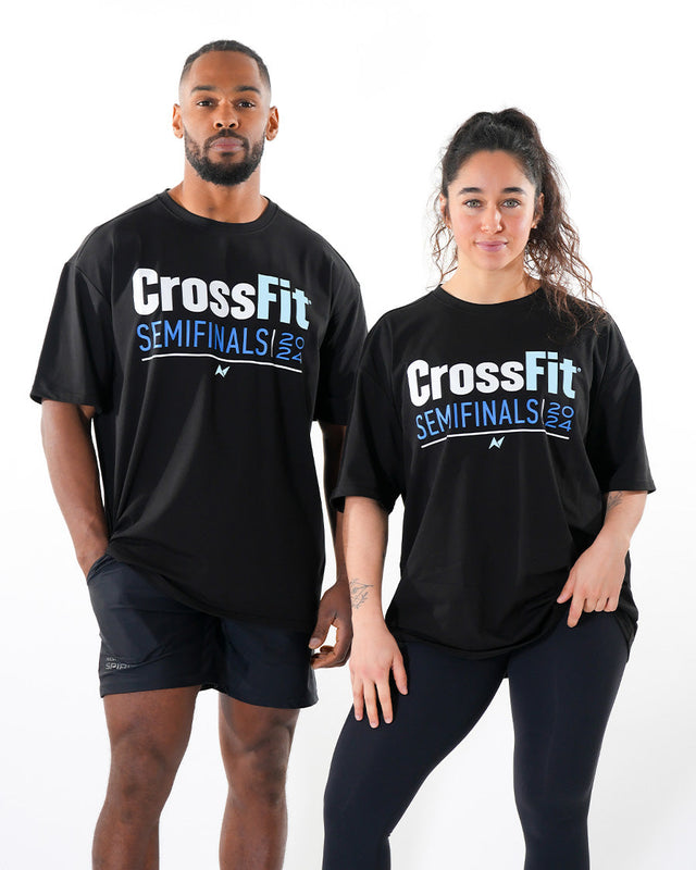 CrossFit® Smurf Patchwork - Far East Throwdown Unisex overSized T-shirt