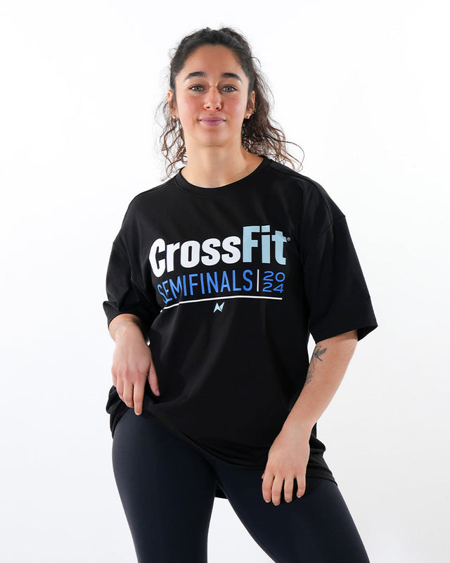 CrossFit® Smurf Patchwork - Far East Throwdown Unisex overSized T-shirt