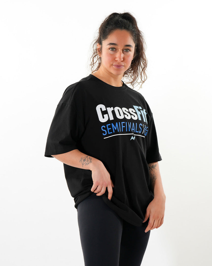 CrossFit® Smurf Patchwork - Far East Throwdown Unisex overSized T-shirt