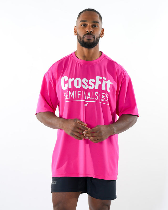 CrossFit® Smurf Patchwork - TORIAN PRO Unisex overSized T-shirt