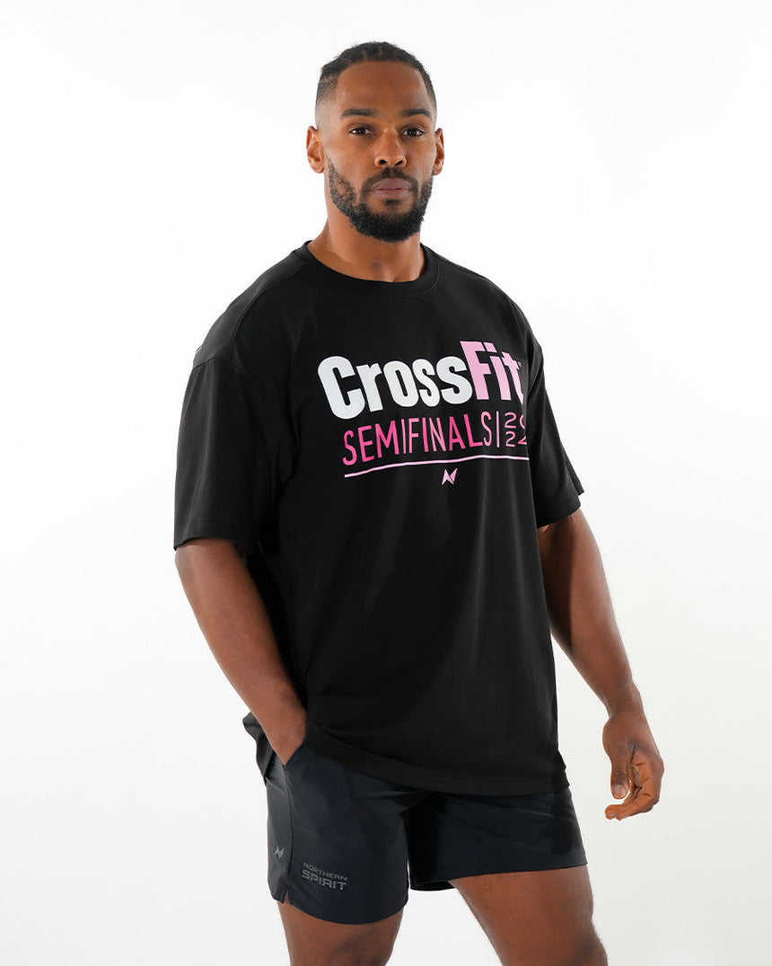 CrossFit® Smurf Patchwork - TORIAN PRO Unisex overSized T-shirt