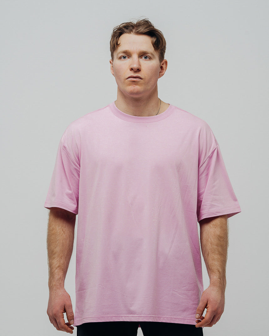 Unisex Basic Oversized T-shirt - Pink