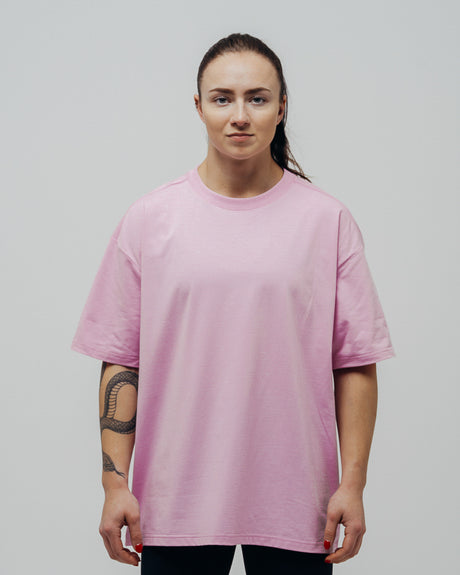 Unisex Basic Oversized T-shirt - Pink