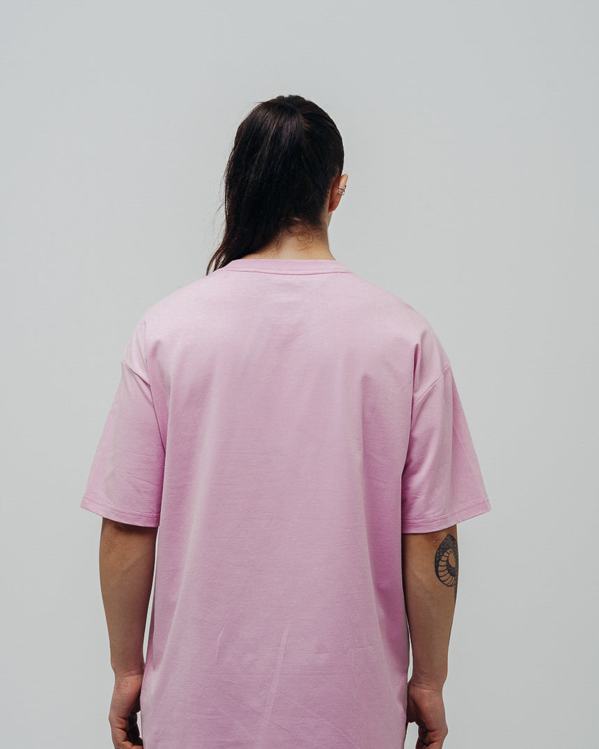 Unisex Basic Oversized T-shirt - Pink