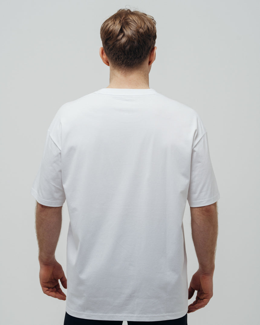 Unisex Basic Oversized T-shirt - White