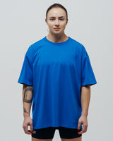 Unisex Basic Oversized T-shirt - Blue