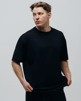Unisex Basic Oversized T-shirt - Black