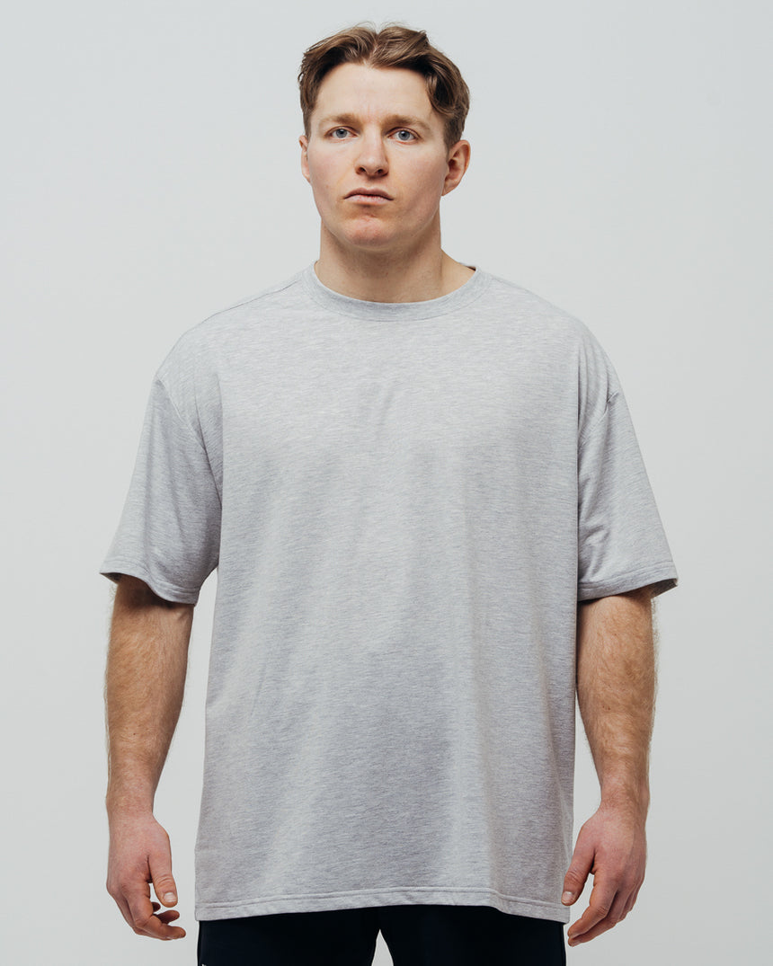 Unisex Basic Oversized T-shirt - Gray