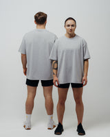 Unisex Basic Oversized T-shirt - Gray