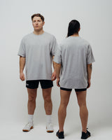 Unisex Basic Oversized T-shirt - Gray