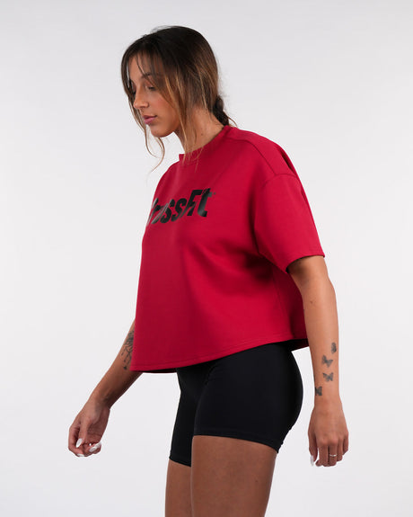 CrossFit® Baggy Top - women overSized crop top