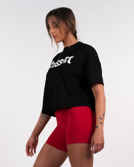 CrossFit® Baggy Top - women overSized crop top