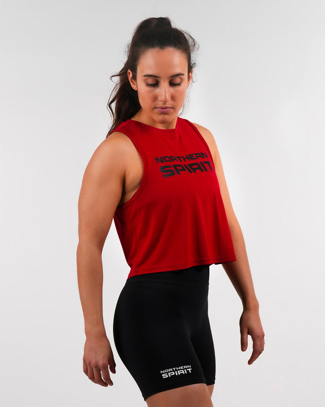 NS Thaesia -  women regular fit crop tank