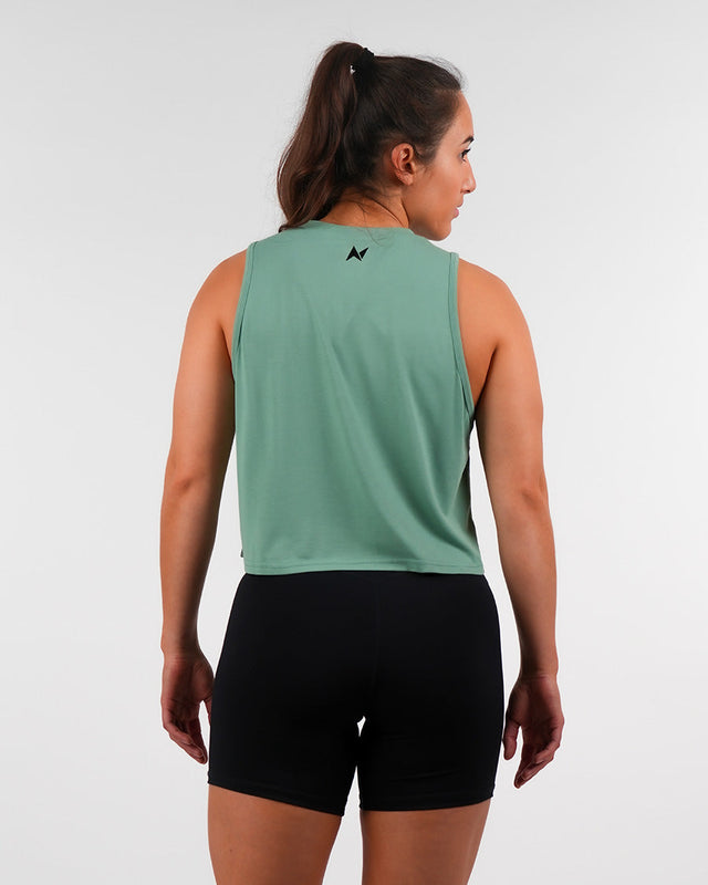 NS Thaesia -  women regular fit crop tank